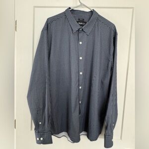 Kenneth Cole Blue Casual Button Down Shirt